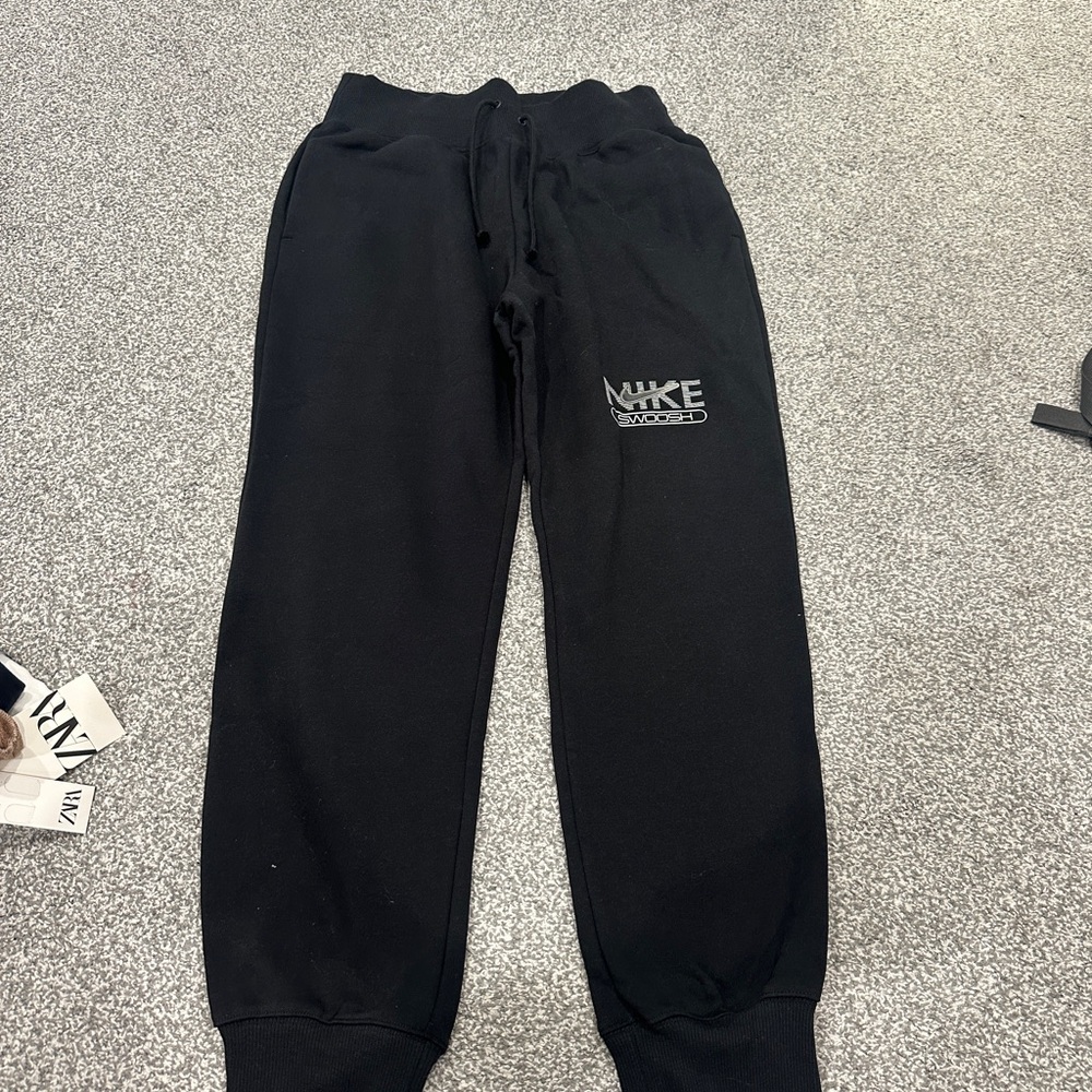 Nike Black Sweatpants with Logo